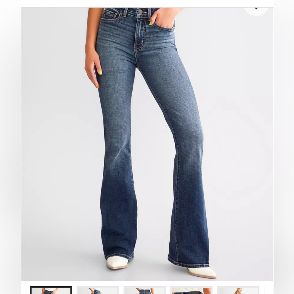 Buckle Black Fit No.35 Boot Stretch Sz 24x32